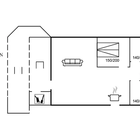 Holiday home Birgid - 900m From The Sea In Nw Jutland By Interhome Lokken